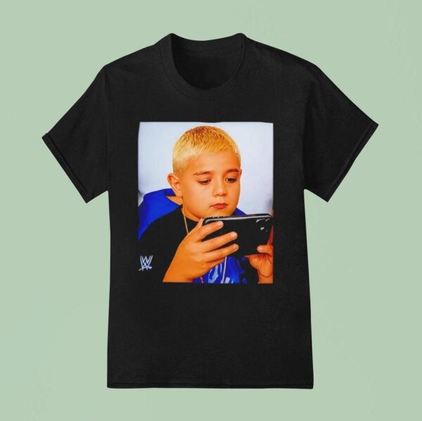 Dominik Mysterio Kid Playing Game T Shirt