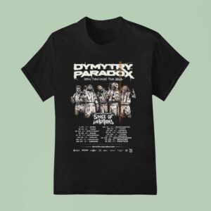 Dymytry Paradox Born From Chaos Tour T Shirt