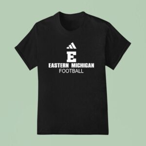Eastern Michigan Eagles Football Logo T Shirt