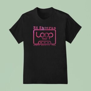 Ed Sheeran Loop Tour North America Dates T Shirt