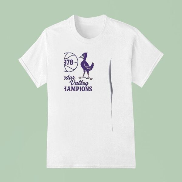 Elba Bluejays Cedar Valley Champions T Shirt