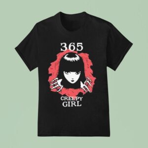 Emily The Strange Creepy Girl T Shirt