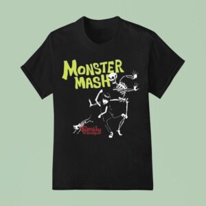 Emily The Strange Green Monster Mash T Shirt