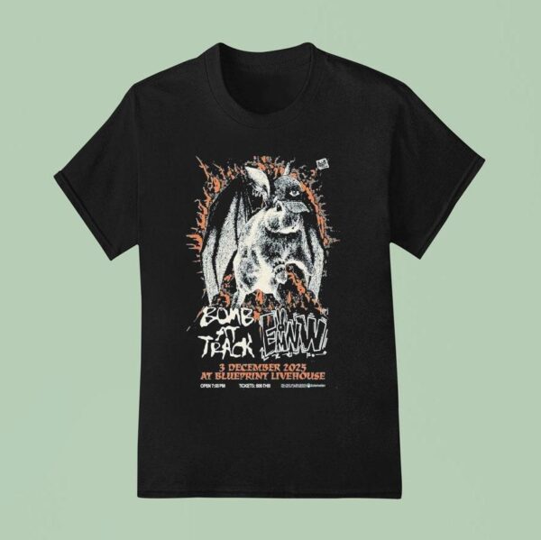Emnw Bomb At Track Blueprint Livehouse Live Bunny T Shirt
