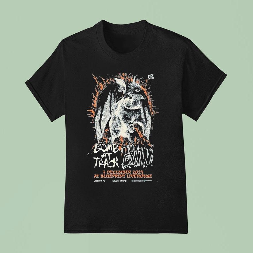 Emnw Bomb At Track Blueprint Livehouse Live Bunny T Shirt