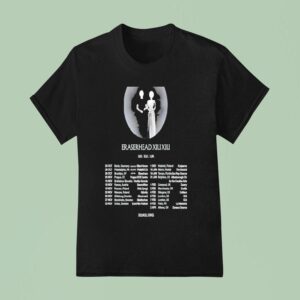 Eraserhead Xiu Xiu Us Eu Uk Tour Dates T Shirt
