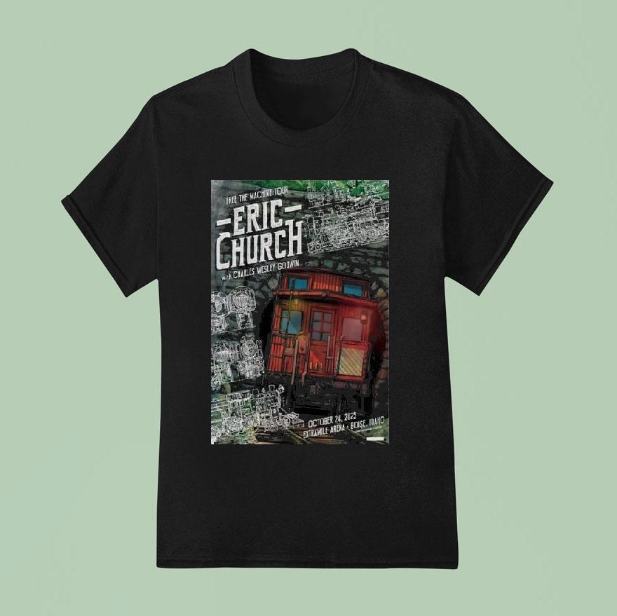 Eric Church At Extramile Arena In Boise Id On Oct   T Shirt