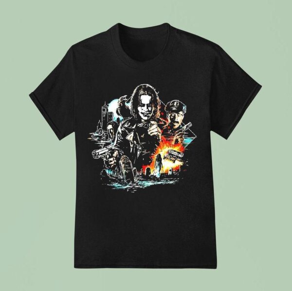 Eric Draven The Crow Vintage T Shirt
