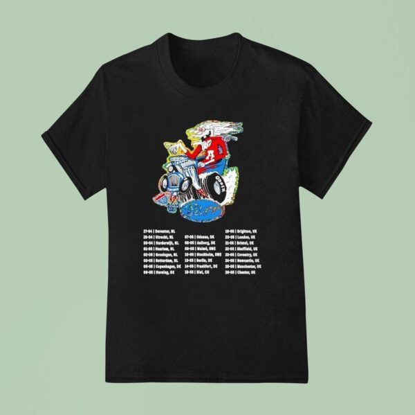 Europe Uk Spring Charlie Parr T Shirt