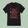 Food Family Football Cross Stitch Pixel T Shirt