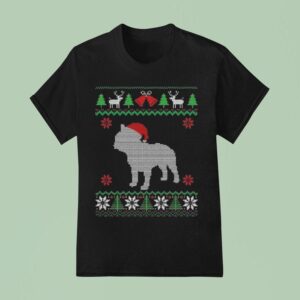 French Bulldog Ugly Christmas T Shirt