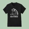 Frog Humor Outside I M Croakin Inside I M Broken T Shirt