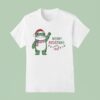 Frog Portland Merry Resistmas Christmas Holiday T Shirt