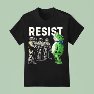 Frogs Resist Portland Frog Protes T Shirt