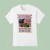Fuck I C E American Soldier Protes T Shirt