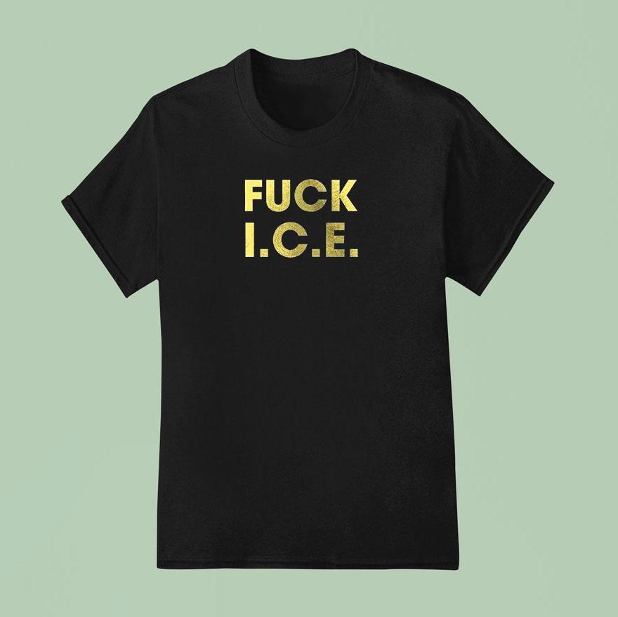 Fuck Ice Rage Against The Machine Portland Frog T Shirt