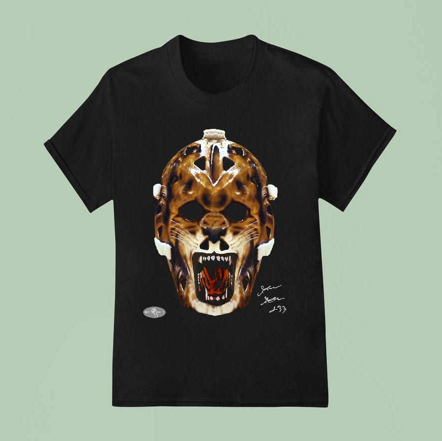 Gilles Gratton New York Rangers Mask T Shirt