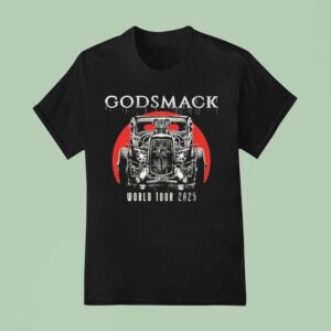 Godsmack Gwt World Tour Jeep T Shirt