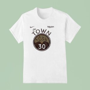 Golden State Warriors Stephen Curry The Town Iconic Logo T Shirt