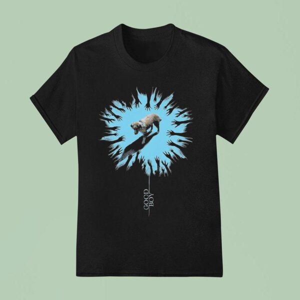 Good Boy Trust His Instincts Dog Hands T Shirt