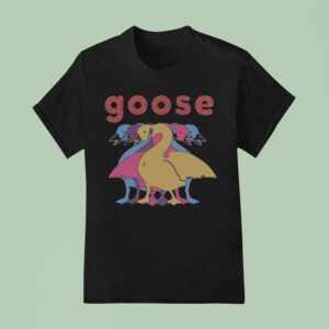 Goose Logo Wine T Shirt