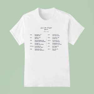 Goose Chain Yer Dragon Fall Tour T Shirt
