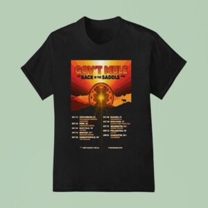 Gov T Mule The Back In The Saddle Tour Dates T Shirt