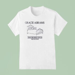 Gracie Abrams The Secret Of Us Deluxe Tour Thank You For Coming To Our Show I Love You T Shirt