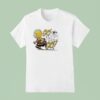 Green Bay Packers X Peanuts Snoopy Go Pack Go Winter Cartoon T Shirt