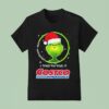 Grinch Santa Claus Never Underestimate A Women Who Works At Costco Wholesale Christmas T Shirt