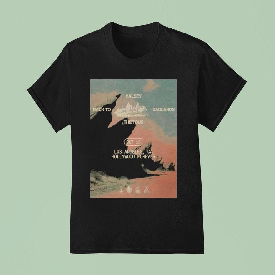 Halsey October Los Angeles California T Shirt