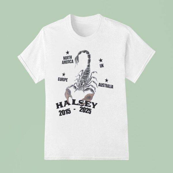 Halsey Scorpion North America Europe Uk Australia T Shirt