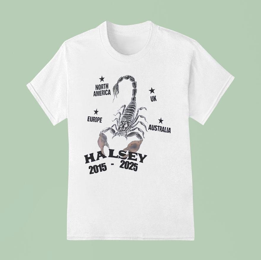 Halsey Scorpion North America Europe Uk Australia T Shirt