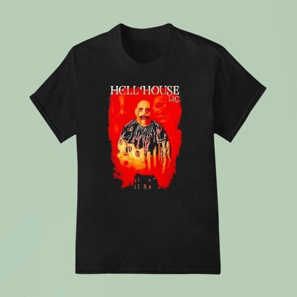 Hell House Lic The Basement Beckons Killer Armour T Shirt