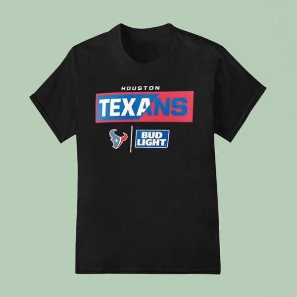 Houston Texans Nfl X Bud Light Logo T Shirt