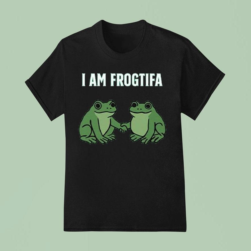 I Am Frogtifa Portland Frog T Shirt