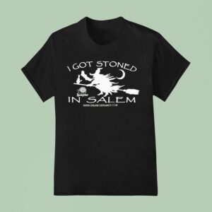 I Got Stoned In Salem Spookytober Halloween T Shirt