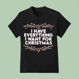 I Have Everything I Want For Christmas T Shirt