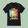 I Like Racoon Lover And Maybe People Vintage T Shirt