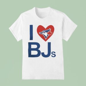 I Love Toronto Blue Jays Logo T Shirt