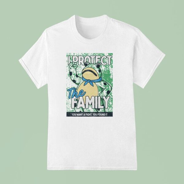 I Protect The Family Frog T Shirt