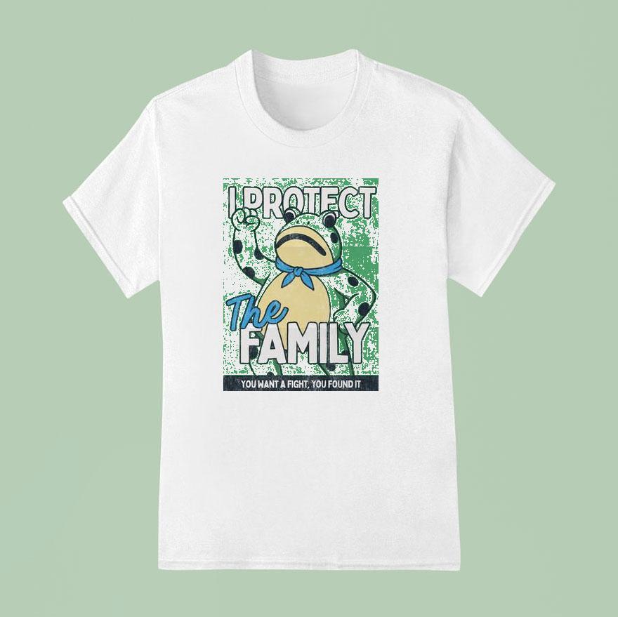 I Protect The Family Frog T Shirt