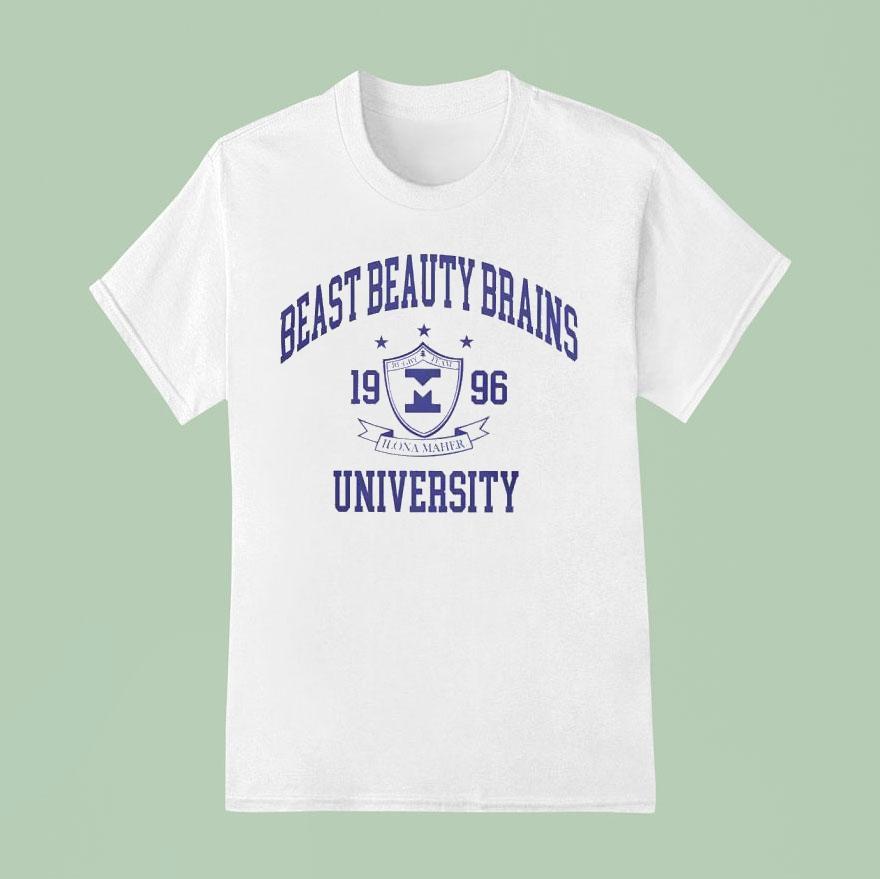 Ilona Maher Beast Beauty Brains University T Shirt