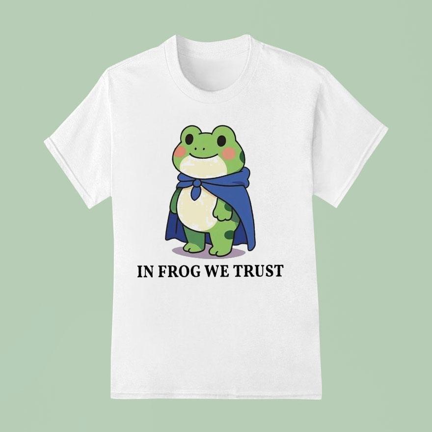 In Frog We Trust Frog Portland Ice Anti Fascism Protes T Shirt