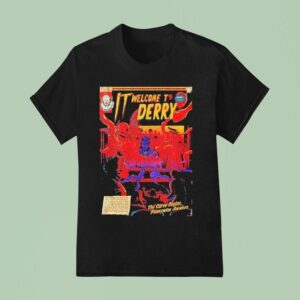 It Welcome To Derry The Curse Begins Pennywise Awakes T Shirt