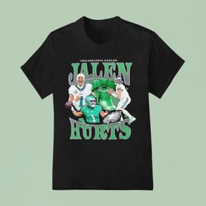 Jalen Hurts Philadelphia Eagles Football T Shirt