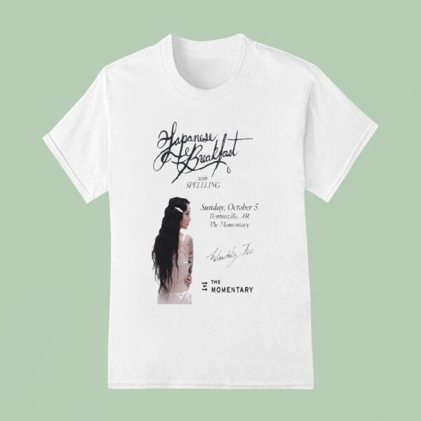 Japanese Breakfast Japanese Breakfast The Melancholy Bentonville Ar The Momentary T Shirt