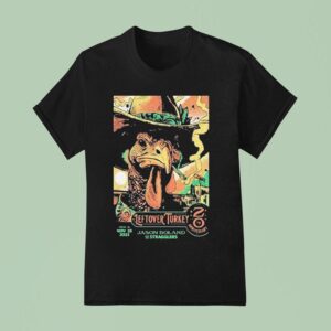 Jason Boland The Stragglers Leftover Turkey Show Nov Tulsa Ok Cigarettes T Shirt