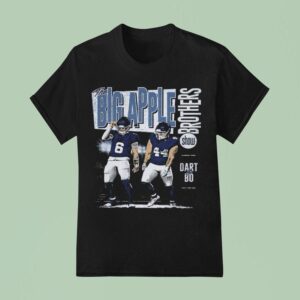 Jaxson Dart Cam Skattebo New York G Big Apple Brothers T Shirt