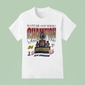 Jeff Gordon Nascar Cup Series Champion T Shirt